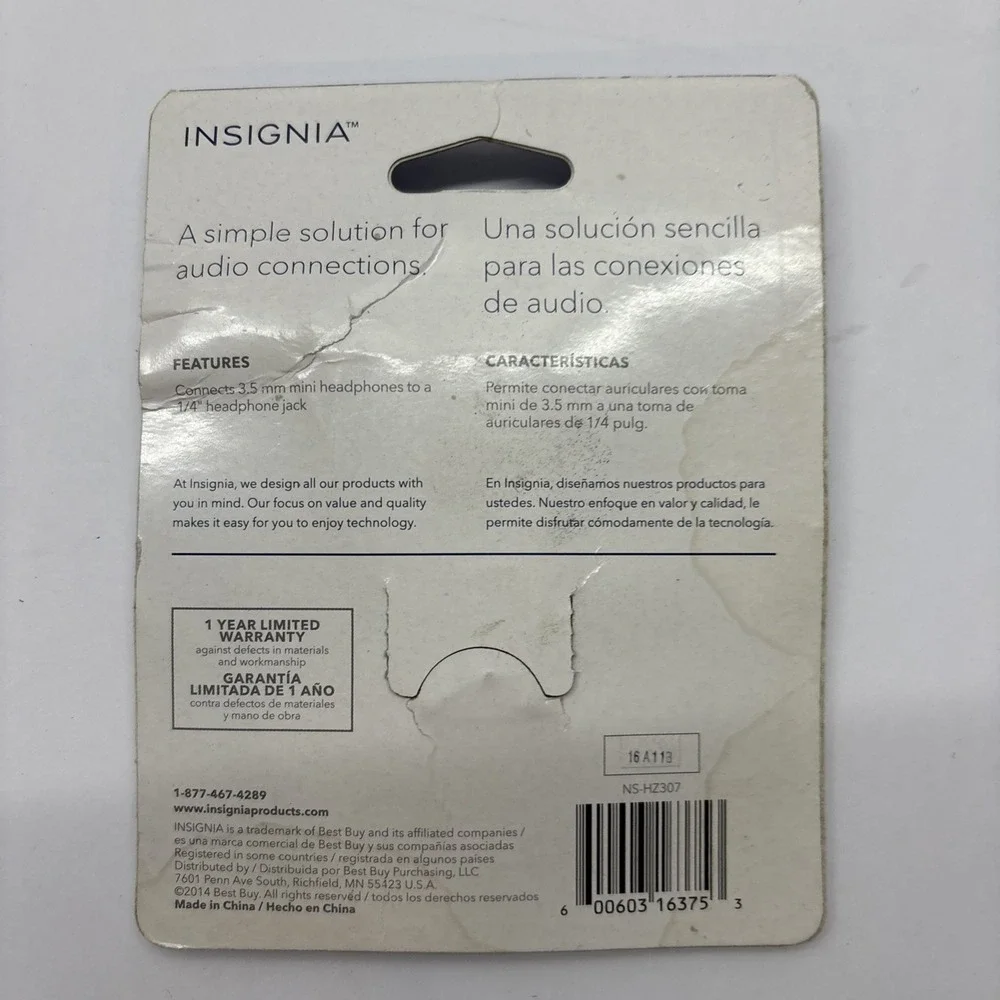 Insignia‎ NS-HZ307 1/4